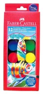Vodov� barvy balen� 12 barev, pr�m�r 30mm - zv�t�it obr�zek