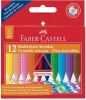 Pastelky Plastic Colour GRIP, t��hrann� 12 ks
