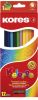 Hexagon�ln� pastelky , 3mm/ 12ks KORES 
