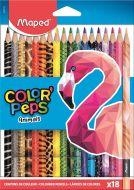 Pastelky MAPED ColorPeps Animals - 18 ks - zvtit obrzek
