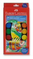 Vodov barvy Faber Castell velk 30 mm 21barev