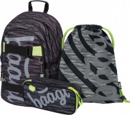 BAAGL SET 3 Skate Grey: batoh, penl, sek - zvtit obrzek