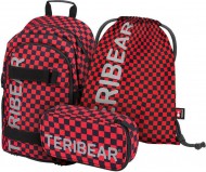 BAAGL SET 3 Skate TERIBEAR: batoh, penl a sek