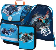 BAAGL SET 3 Ergo Truck: aktovka, penl, sek