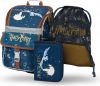 BAAGL 3 SET Zippy Harry Potter Bradavice: aktovka, penl, sek 