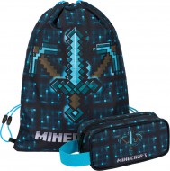 MINECRAFT 2 SET Blue Axe and Sword: penl, sek