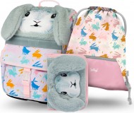 BAAGL 3 SET Zippy Bunny: aktovka, penl, sek