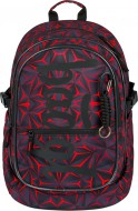 BAAGL koln batoh Core Red Polygon