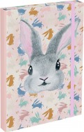 BAAGL Desky na koln seity A4 Bunny