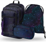 BAAGL 3 SET Cubic Zen: batoh, penl a sek