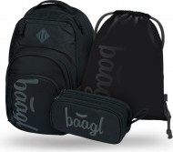 BAAGL 3 SET Coolmate Black: batoh, penl, sek - zvtit obrzek