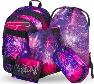 BAAGL 5 SET Skate Galaxy: batoh, penl, sek, desky, penenka - zvtit obrzek