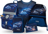 BAAGL SET 5 Zippy Vesmrn lo: aktovka, penl, sek, zstra, penenka