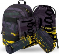 BAAGL 5 SET Skate Dune: batoh, penl, pouzdro, sek, desky - zvtit obrzek