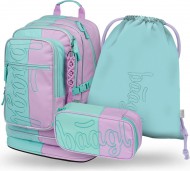 BAAGL SET 3 Cubic Sweet: batoh, penl, sek 