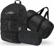 BAAGL SET 3 Skate Uni ern: batoh, penl, sportovn taka