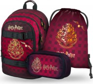 BAAGL SET 3 Skate Harry Potter Bradavice vnov: batoh, penl, sek 