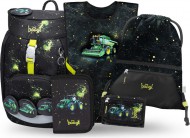 BAAGL SET 5 Airy Traktor: batoh, pen�l, s��ek, z�st�ra, pen�enka GRS