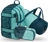 BAAGL SET 3 Skate Petrol: batoh, pen�l, sportovn� ta�ka GRS