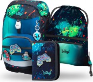 BAAGL SET 3 Airy Plus Chill: batoh, pen�l, s��ek 