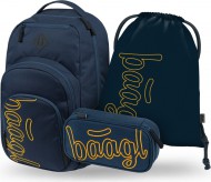 BAAGL SET 3 Coolmate Lux: batoh, pen�l, s��ek 