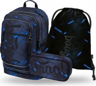 BAAGL SET 3 Cubic Flash: batoh, pen�l, s��ek GRS
