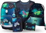 BAAGL SET 5 Airy Plus Chill: batoh, pen�l, s��ek, z�st�ra, pen�enka