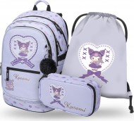 BAAGL SET 3 Core Kuromi Sweet One: batoh, pen�l, s��ek  GRS