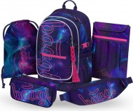 BAAGL SET 5 Core Nova: batoh, pen�l, s��ek, ledvinka, obal na notebook GRS