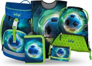 BAAGL SET 5 Airy Fotbal M��: batoh, pen�l, s��ek, z�st�ra, pen�enka