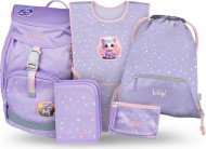 BAAGL SET 5 Airy Mazl��ci: batoh, pen�l, s��ek, z�st�ra, pen�enka