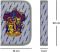 BAAGL 3 SET Zippy Harry Potter Nebelvr: aktovka, 