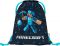 BAAGL 3 SET Ergo Minecraft Blue Axe: aktovka, pen