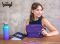 BAAGL SET 3 Coolmate Plum: batoh, pen�l, s��ek 