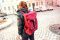 Studentsk batoh Red 
