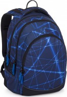 Bagmaster DIGITAL 24 A studentsk batoh  modr