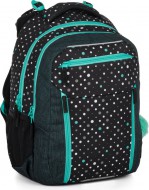 Bagmaster PORTO 24 C koln batoh  erno-tyrkysov - zvtit obrzek