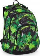 Bagmaster LINCOLN 25 A studentsk batoh  zeleno-ern