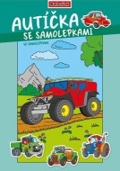 Omalov�nka A4 - se samolepkami - Aut��ka