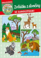 Omalovnka - A4 - se samolepkami - Zvtka z divoiny