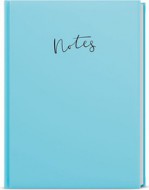 Notes linkovan - A6 - Pastelo - modr