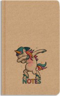 Notes linkovan - A5 - kraft - Unicorn - zvtit obrzek