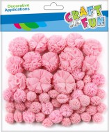 Pompon 60 ks mix velikost