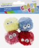Pompon s o�ima 4ks 5cm 