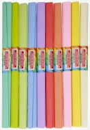 Krepov papr pastelov barvy mix 10 ks - zvtit obrzek