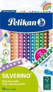 Pelikan - Pastelky Silverino tenk 12 ks - zvtit obrzek
