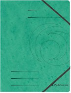Herlitz - Desky s gumou A4 zelen