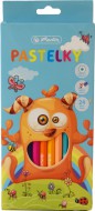 Pastelky barevn perka, 24 ks