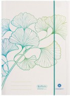 Herlitz - Desky s gumou A4 Ginkgo - zvtit obrzek