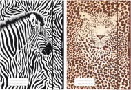 Herlitz - Desky s gumou A4 Animal Print, 3 chlopn